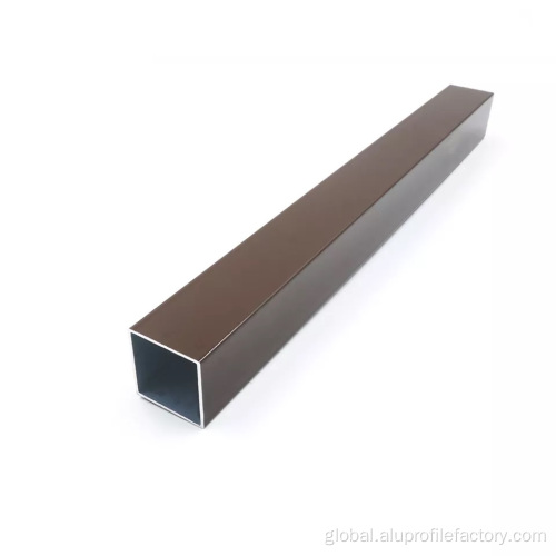 Standard Aluminum Extrusion Profiles Hot Sale Different Size Extruded Aluminum Tube Manufactory